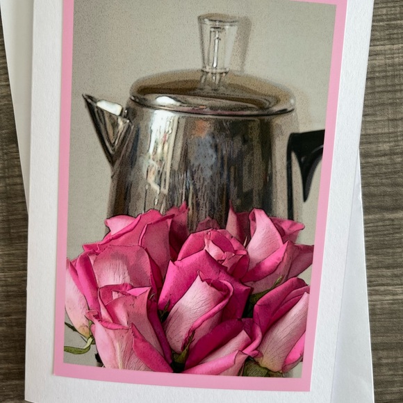 Six 5x7 Blank Photo Coffee Greeting cards - Picture 7 of 7